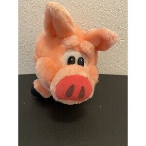 Great American Toy Company Plush Salmon‎ Pink Pig Stuffed Animal Toy
